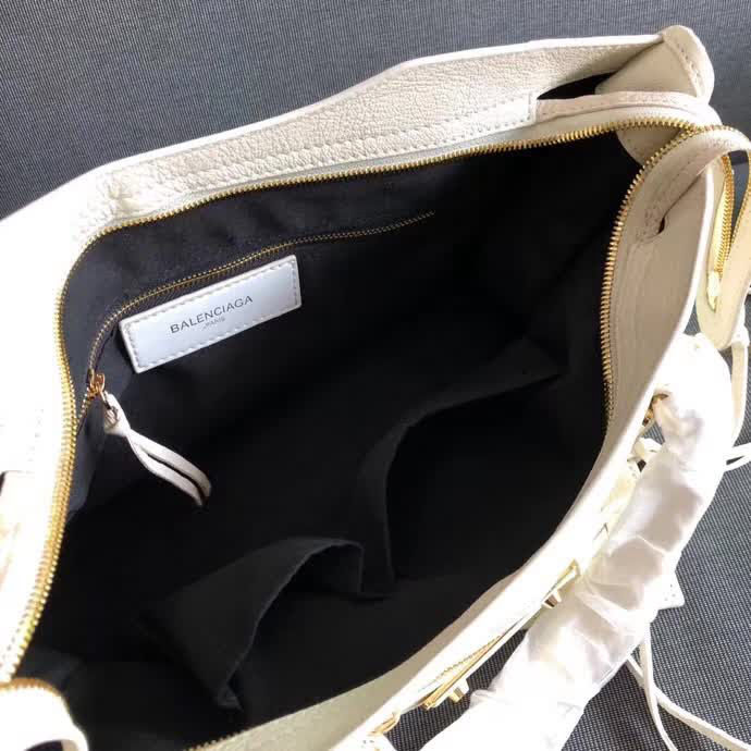 BALENCIAG巴黎世家 機車包 BALENCIAGA 原版山羊皮包邊五金 手提肩背斜挎包  BL1271